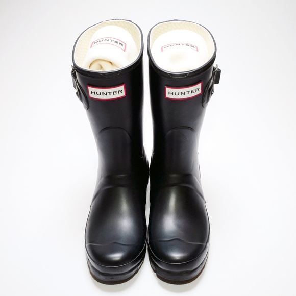 Hunter Rain Boots & Hunter Fleece Socks Size 35/36 - Picture 4 of 10